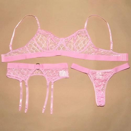 Эротический комплект NDS S19103IP Pink (L, ХL) (23684)