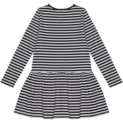 Платье H&M 629485 122-128 см черно-белое: Тип Платья
