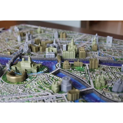 Объемный пазл 4D Cityscape Санкт-Петербург: Материал картон