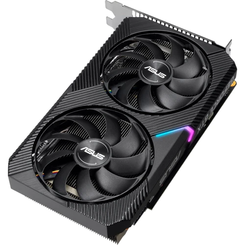 Видеокарта ASUS GeForce GTX1660 SUPER 6144Mb DUAL OC MINI (DUAL-GTX1660S-O6G-MINI): Форм-фактор Стандартная