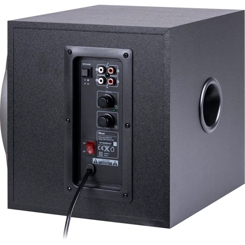 Акустическая система Trust 2.1 GXT 38 Tytan Ultimate Bass Speaker Set Black (19023): Диапазон воспроизводимых частот 45-20000 Гц