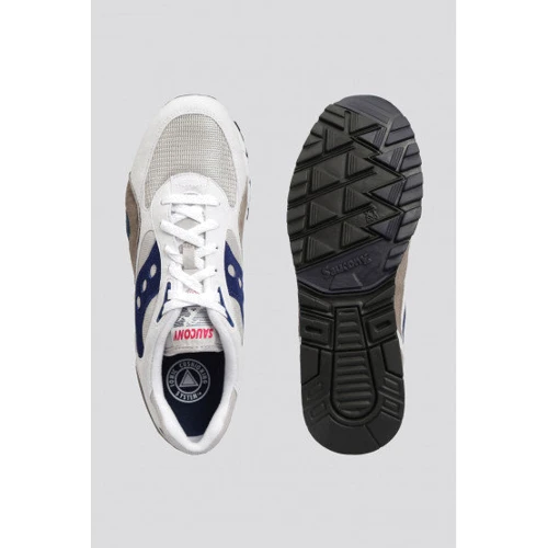 Кроссовки Saucony Shadow 6000 (70441-1s) 45.5 (12) белые натуральная замша всесезон: Материал подкладки Текстиль