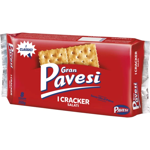 Крекеры Pavesi Gran с солью 250 г (8013355998542) фото 2