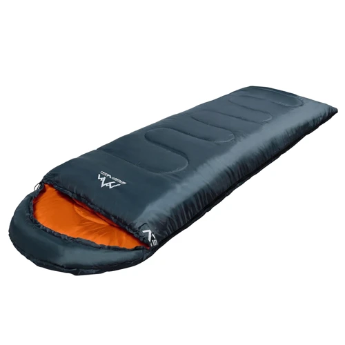 Спальный мешок SportVida R Navy Green/Orange (SV-CC0065): Длина 210 см