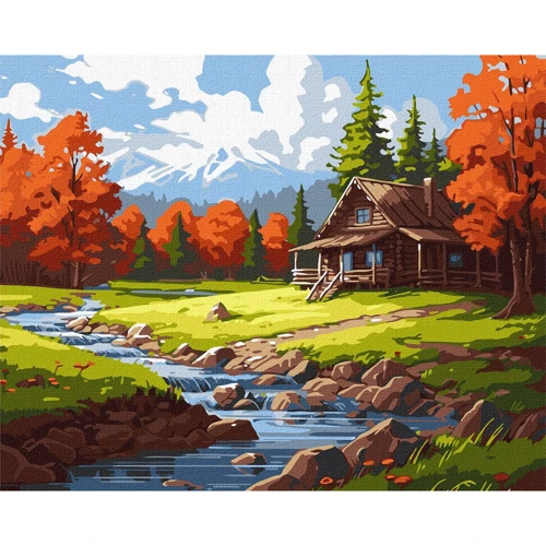 Картина по номерам Идейка Место вдохновения ©art_selena_ru 40х50 см (KHO6337)