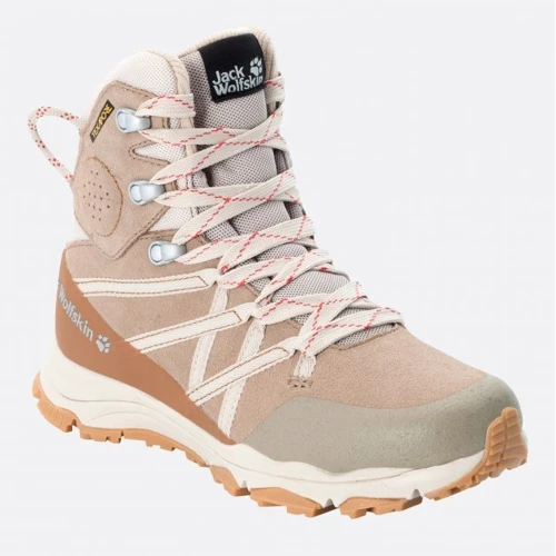 Черевики Jack Wolfskin Pathfinder Texapore Mid W 4048561-5294 37.5 бежеві натуральна замша зима фото 1