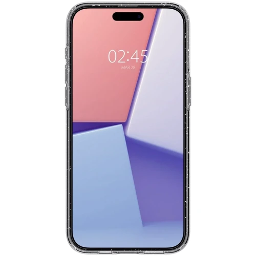 Чехол для iPhone Spigen Liquid Crystal Glitter Crystal Quartz (ACS06559) for iPhone 15 Pro Max фото 7