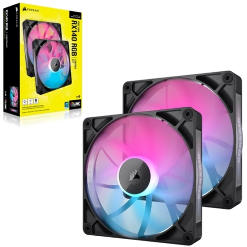 Кулер Corsair iCUE Link RX140 RGB PWM Dual Pack (CO-9051020-WW): Назначение для корпуса