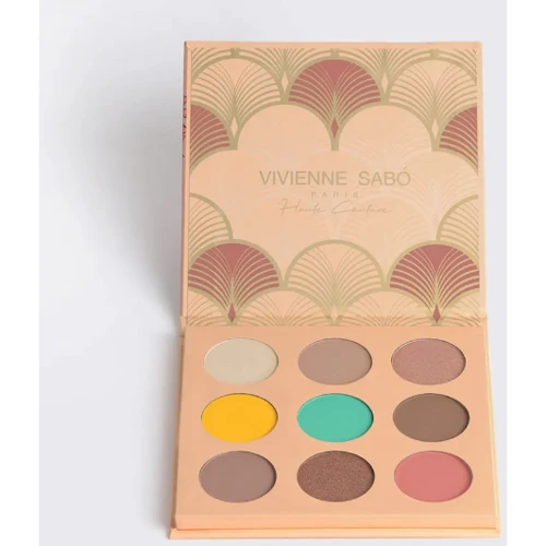 Vivienne Sabo Haute Couture Triomphe 01 intrigue Палетка теней для век 9 цветов 15 g