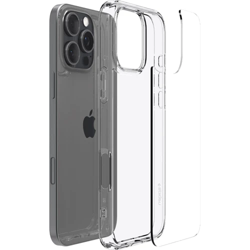 Чехол для iPhone Spigen Ultra Hybrid Crystal Clear (ACS08121) for iPhone 16 Pro фото 6