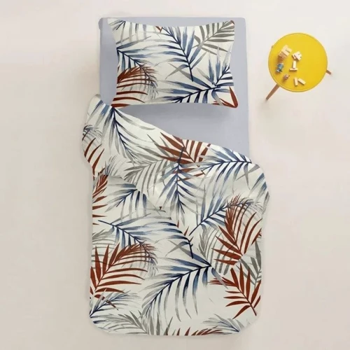 Комплект постільної білизни Cosas підлітковий FoliageColorMilk EL90-Grey (4822052079607)