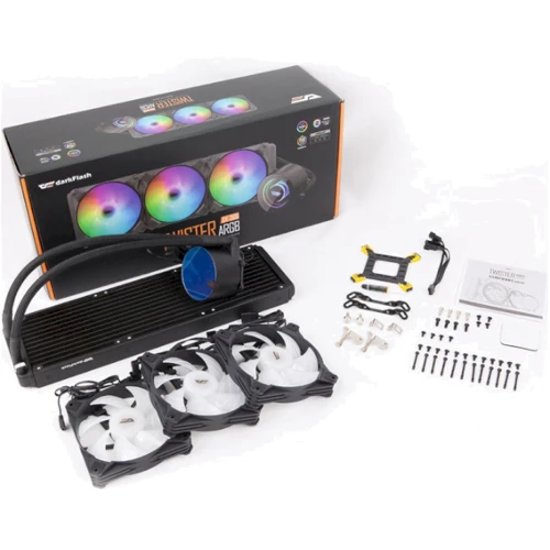 Кулер DarkFlash Twister DX360 Black фото 8