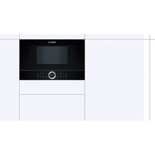 Вбудовувана мікрохвильова піч Bosch BFL634GB1: Колір чорний
