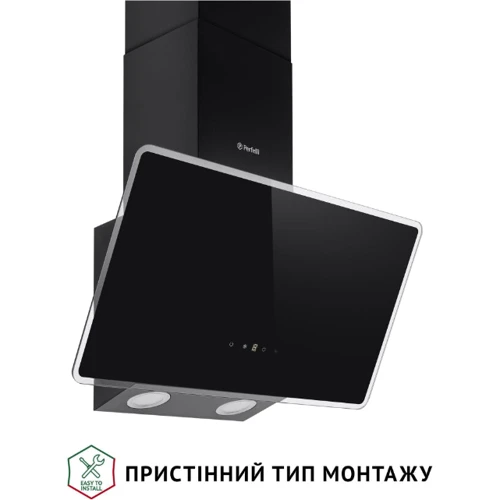 Витяжка Perfelli VICCO 6HSR NERO: Тип монтажу Настенный