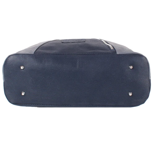 Жіноча сумка-мішок Laskara сіра (LK10203-grey-navy): Тип ручки Зі знімним ременем, Плечовий ремінь, Довга ручка