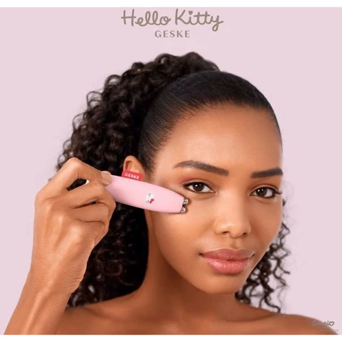 Микротоковая ручка для подтяжки лица GESKE MicroCurrent Face-Lift Pen 6 в 1 by Hello Kitty Pink (HK000014PI01) фото 5