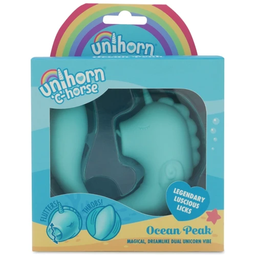 Вібратор-єдиноріжка Unihorn - C Horse - Ocean Peak, вагінально-кліторальна стимуляція