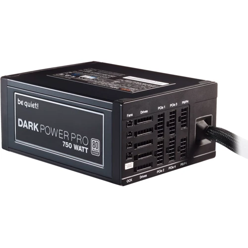 Блок питания be quiet! Dark Power Pro 11 750W (BN252): Вентилятор нижней стенки 135 мм