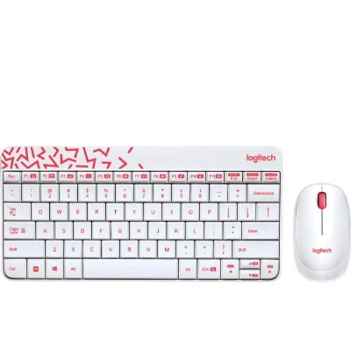 Комплект бездротовий Logitech Wireless Combo MK240 Ru White (920-008212)