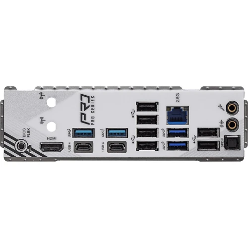 ASRock X870 PRO RS UA: Оперативная память 4xDDR5 8000+ МГц, до 256 ГБ