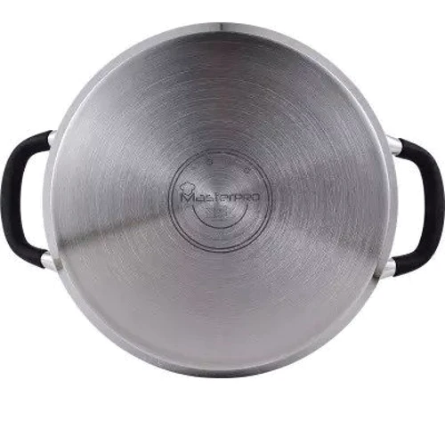Кастрюля MasterPro Foodies collection BGMP-1502-BK с крышкой 24 см 5 л (00000025282): Тип Традиционная