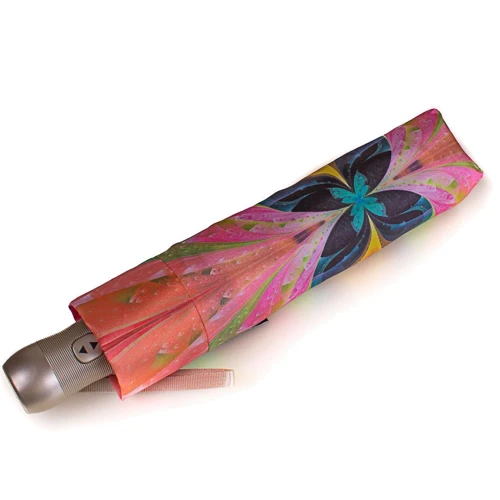 Зонт женский автомат Doppler розовый (DOP74665GFGM-2): Фасон Складной (3 сложения)