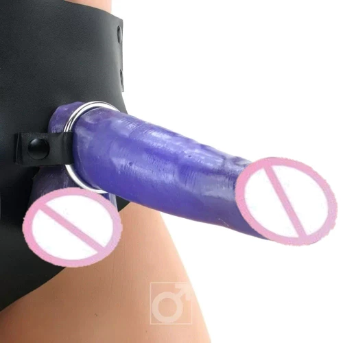 Фаллопротез Fetish Fantasy Deluxe Hollow Strap-On Set, 18,4х3,8 см