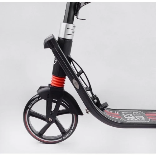 Самокат алюминиевый Best Scooter красный (L-21044): Конструкция рамы складная