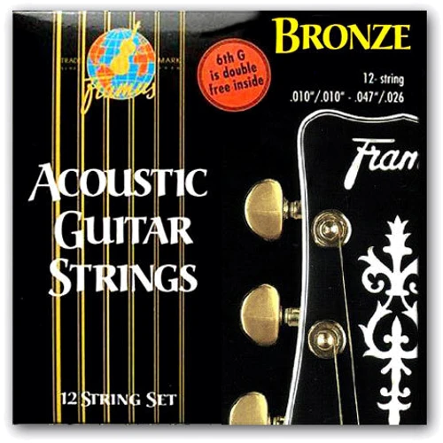 Струна для гитар Струны FRAMUS 48240 BRONZE LIGHT 12STRING (10-47): Тип Комплект струн