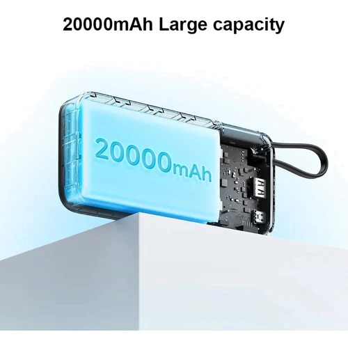 Внешний аккумулятор Cuktech Power Bank 20000mAh PB200N 55W Gray: Сила тока на выходе, A 3