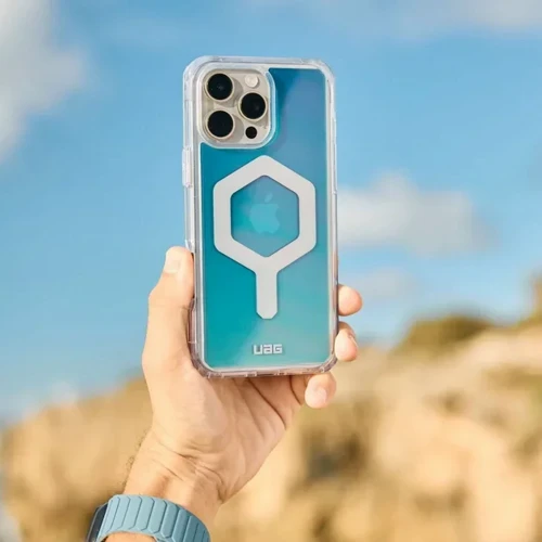 Чехол для iPhone Urban Armor Gear UAG Plyo Magsafe LE Blue Ombre (114480115E5E) for iPhone 16 Pro