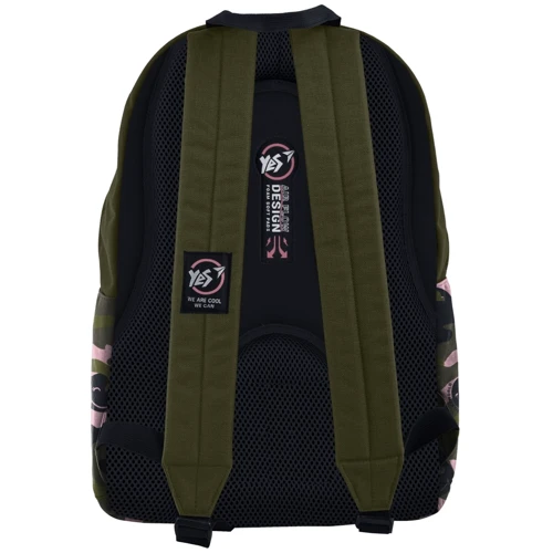 Рюкзак молодежный YES Т-82 Smiley World Military girl (558287): Возрастная группа от 13 до 18 лет