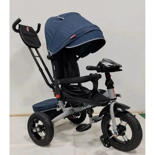 Дитячий велосипед Best Trike 3-х колісний синій (6088F 714-96): Діаметр коліс, дюймів 12