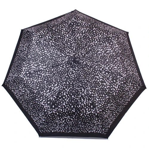 Парасолька жіночий автомат Happy Rain чорний (U46855-5)