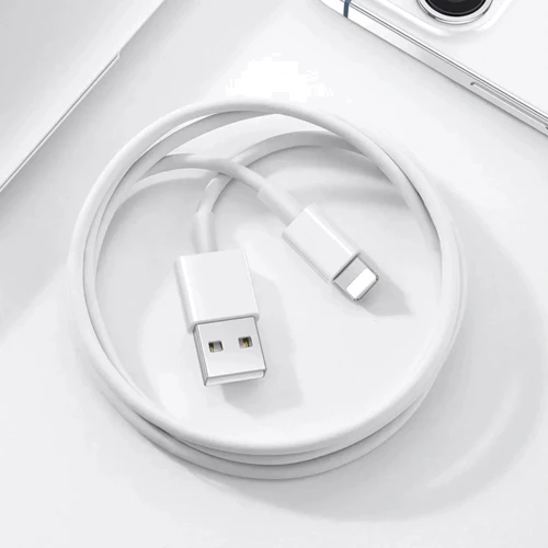 Кабель WIWU USB Cable to Lightning Classic 2.4A 1.2m White (WI-C006) фото 3