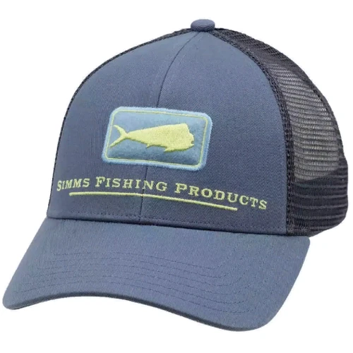 Мужская бейсболка Simms Dorado Icon Trucker Storm синяя (13021-071-00)