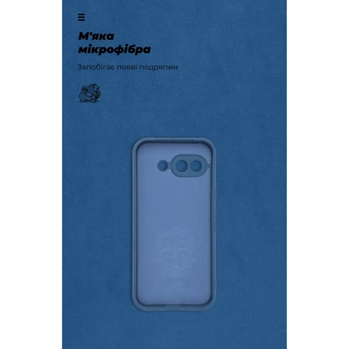 Чехол для телефонов ArmorStandart ICON Case Camera cover Dark Blue for Google Pixel 9a (ARM83647) фото 6
