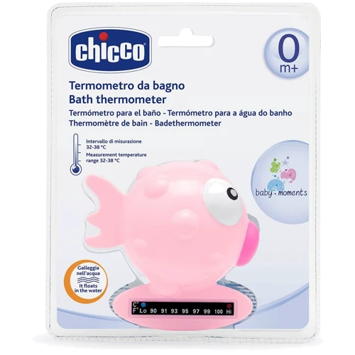 Термометр для ванної Chicco Рибка рожевий (06564.10)
