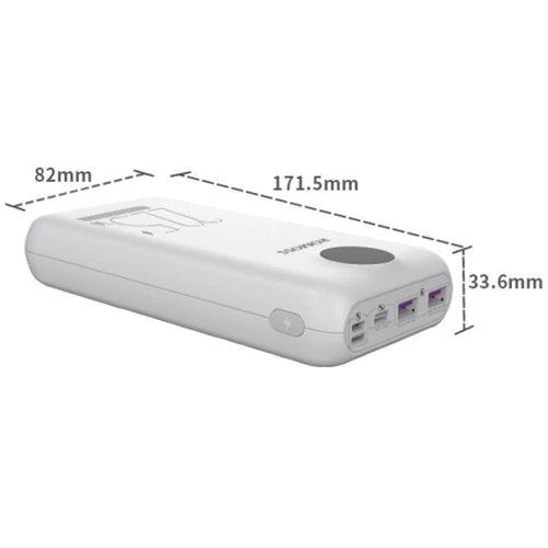 Внешний аккумулятор Romoss Power Bank 30000mAh 22,5W PSW30PF White (PSW30-152-1133H) фото 6