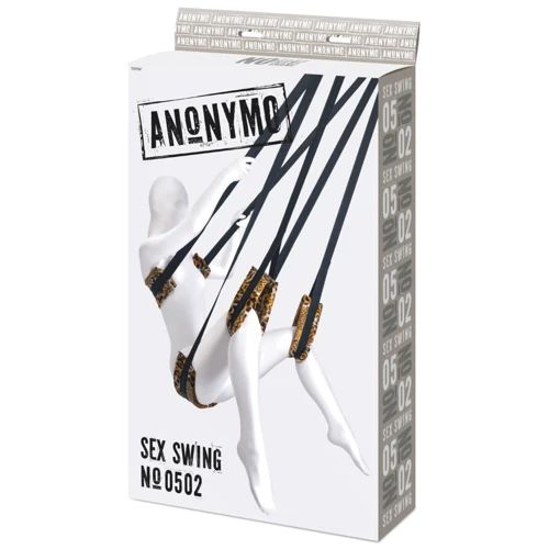 Секс-качели Anonymo Sex swing, velour, print