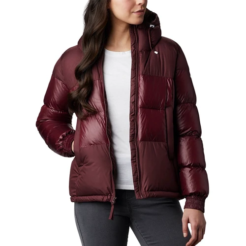Куртка Columbia Pike Lake™ II Insulated 1909281-671 44 зимова бордова з капюшоном: Сезон Зима