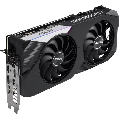 Видеокарта ASUS GeForce RTX3070 8Gb DUAL OC (DUAL-RTX3070-O8G): Разрядность шины памяти, бит 256