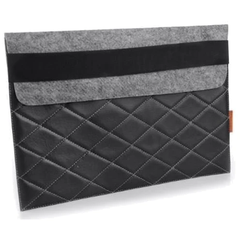 Gmakin Cover Envelope With Rubber Rhombus Band Black (GM18-12) for MacBook 12"
