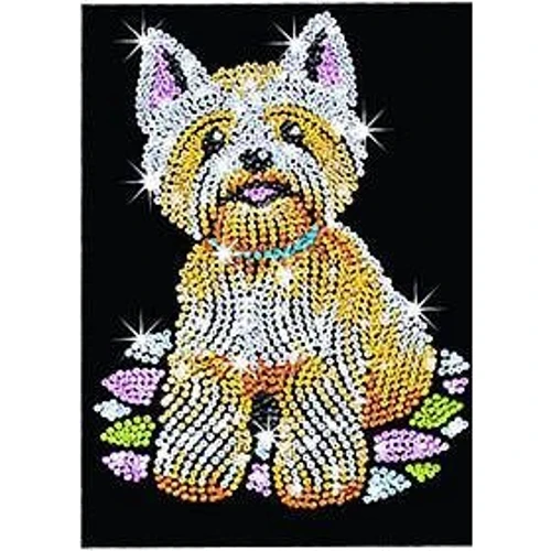 Набор для творчества Sequin Art BLUE Терьер Вести