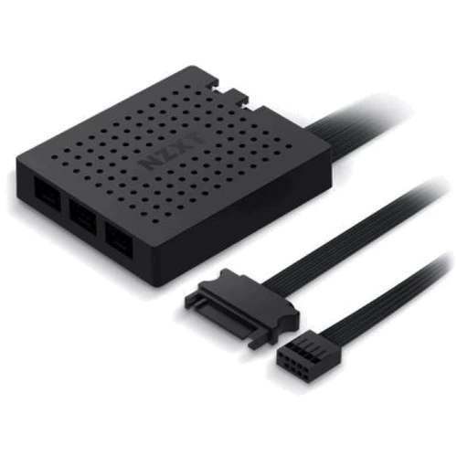 Кулер NZXT Aer RGB 2 120mm Triple Starter Pack Black (HF-2812C-TB): Роз'єм 4pin