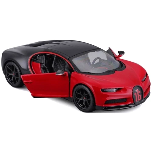 Автомодель Bburago – Buggati Chiron Sport (ассорти красный, черный 1:32) (18-43061) фото 5