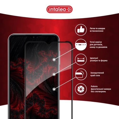 Аксессуар для смартфона Intaleo Tempered Glass Full Glue Black for Samsung M336 Galaxy M33 5G: Тип защитное стекло