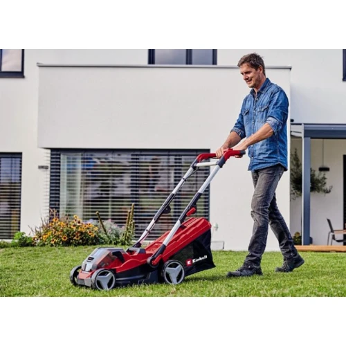 Газонокосилка Einhell GE-CM 36/34-1 Li-Solo (3413226): Вес, кг 11.9