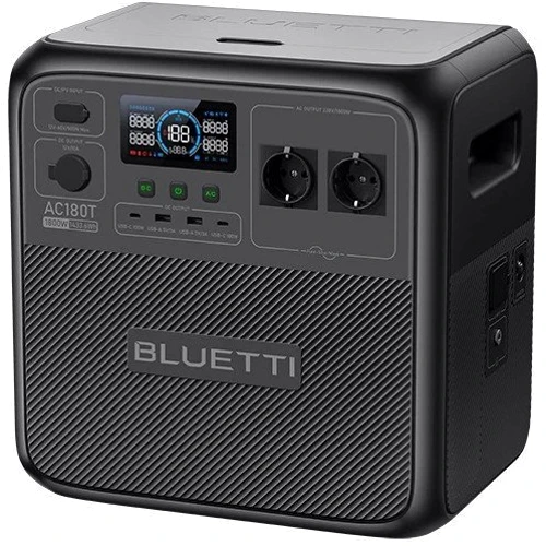 Зарядная станция Bluetti AC180T 1433Wh 1800W: Количество USB 4
