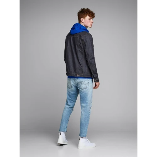 Куртка Jack & Jones 79424935 48 синяя демисезон: Тип застежки На пуговицах
